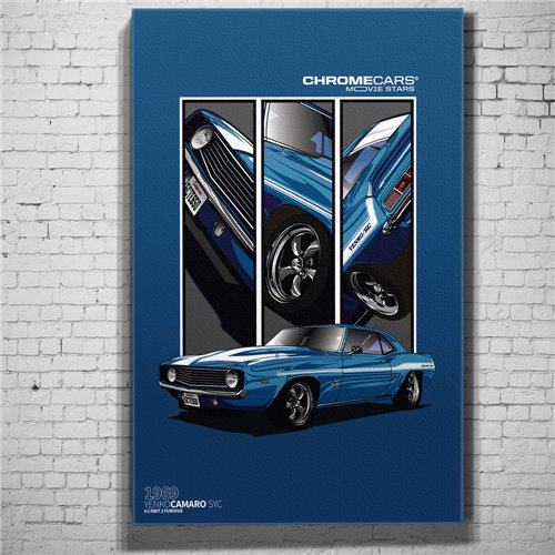 Camaro Yenko Wandbild