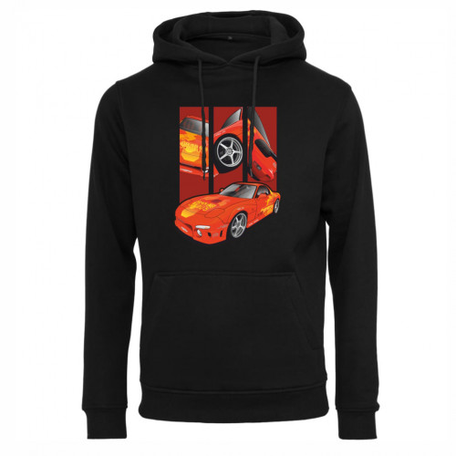 Mazda Orange Julius Hoodie black