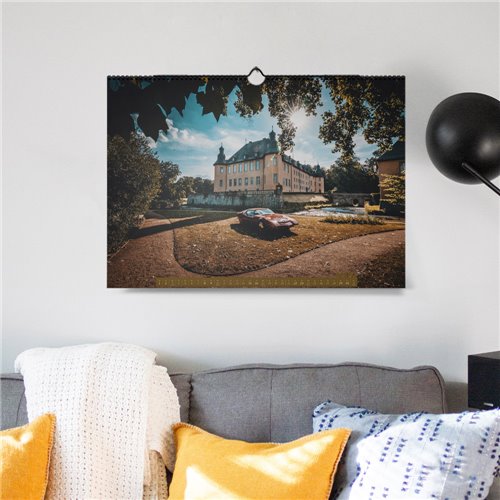 ChromeCars® Wandkalender "Retrospektiv II" 2025 (DIN A2)