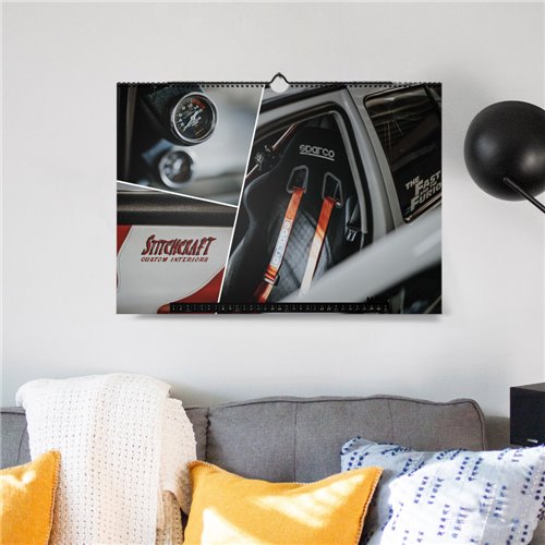 ChromeCars® Wandkalender "Fast and Furious VW Jetta" 2025 (DIN A2)