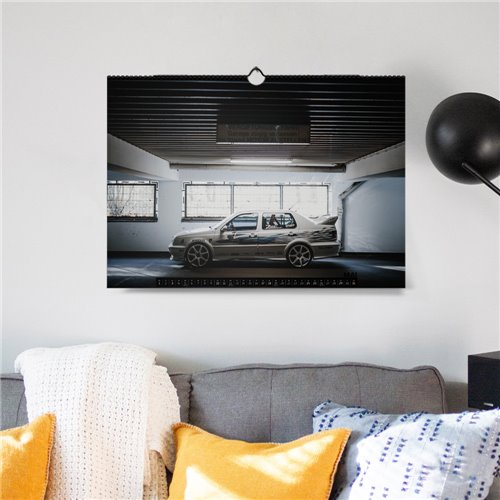 ChromeCars® Wandkalender "Fast and Furious VW Jetta" 2025 (DIN A2)