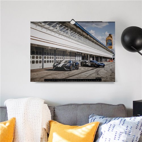ChromeCars® Wandkalender "TRACKDAY" 2025 (DIN A2)