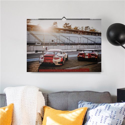 ChromeCars® Wandkalender "TRACKDAY" 2025 (DIN A2)