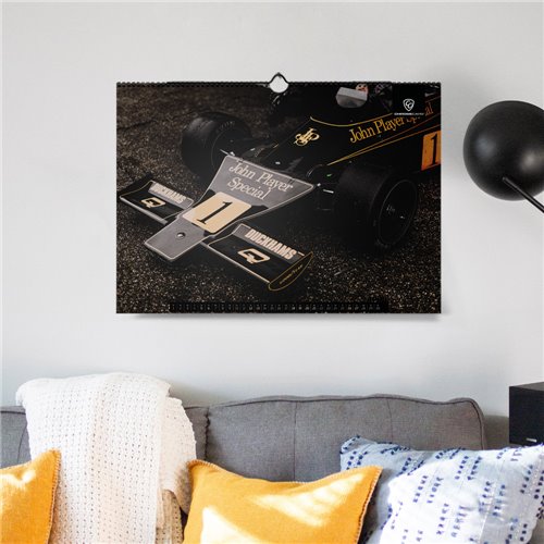 copy of ChromeCars® Wall Calendar "BLACK&GOLD - LOTUS Collection" 2023 (DIN A2)