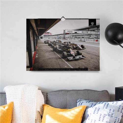 copy of ChromeCars® Wall Calendar "BLACK&GOLD - LOTUS Collection" 2023 (DIN A2)