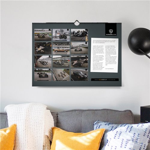 copy of ChromeCars® Wall Calendar "BLACK&GOLD - LOTUS Collection" 2023 (DIN A2)
