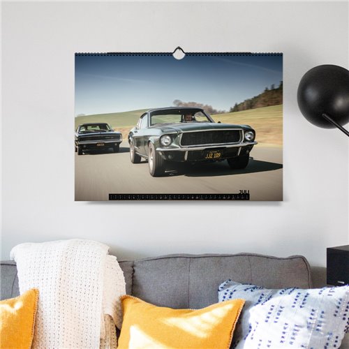 copy of ChromeCars® Wall Calendar  "The Real Bullitt Charger" 2023 (DIN A2)