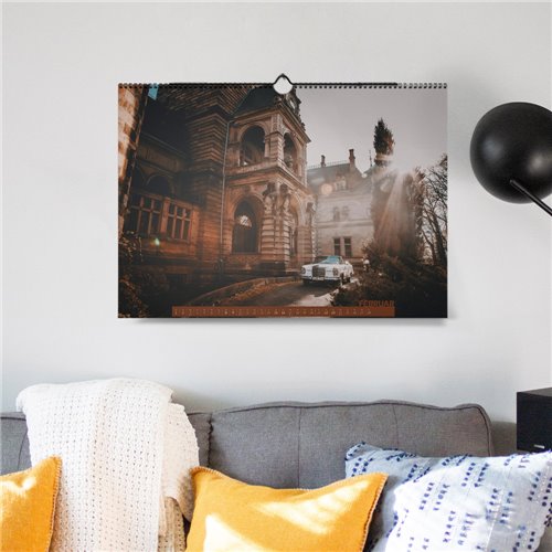 ChromeCars® Wandkalender "Retrospektiv" 2025 (DIN A2)