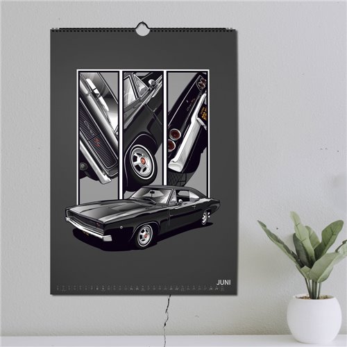 copy of ChromeCars® Wandkalender - MOVIE STARS 2024 (DIN A2)