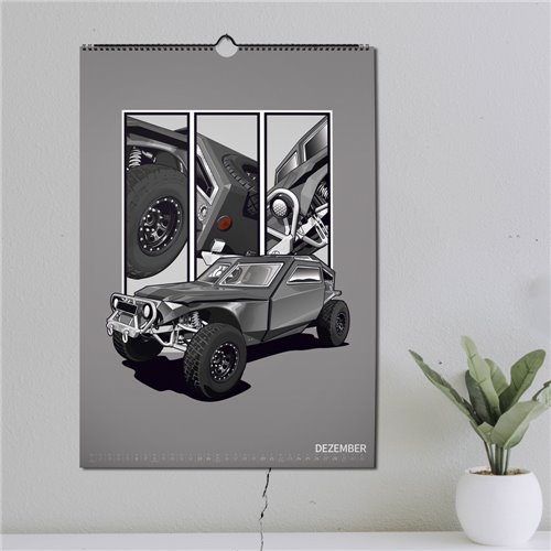 copy of ChromeCars® Wandkalender - MOVIE STARS 2024 (DIN A2)