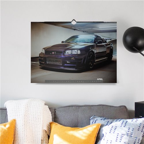 ChromeCars® Wandkalender - JDM Midnight-Purple Collection 2025 (DIN A2)