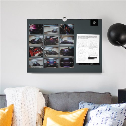 copy of ChromeCars® Wall Calendar "Fast and Furious Yenko Camaro SYC " 2023 (DIN A2)