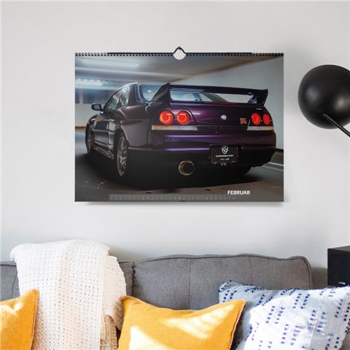 ChromeCars® Wandkalender - Nissan Skyline R33 GT-R V-spec MNPI - 2025 (DIN A2) ChromeCars® Wandkalender - Nissan Skyline R33 GT-R V-spec MNPI - 2025 (DIN A2)