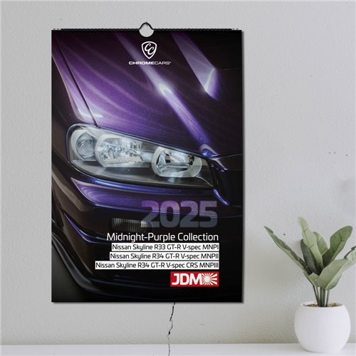 copy of ChromeCars® Wandkalender - MOVIE STARS 2024 (DIN A2)