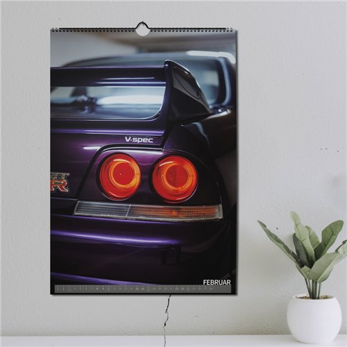 ChromeCars® Wandkalender - JDM Midnight-Purple Collection 2025 (DIN A2)