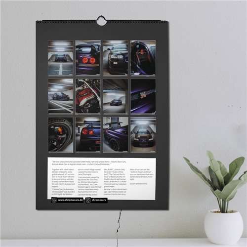 copy of ChromeCars® Wandkalender - MOVIE STARS 2024 (DIN A2)
