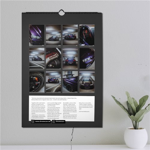copy of ChromeCars® Wandkalender - MOVIE STARS 2024 (DIN A2)